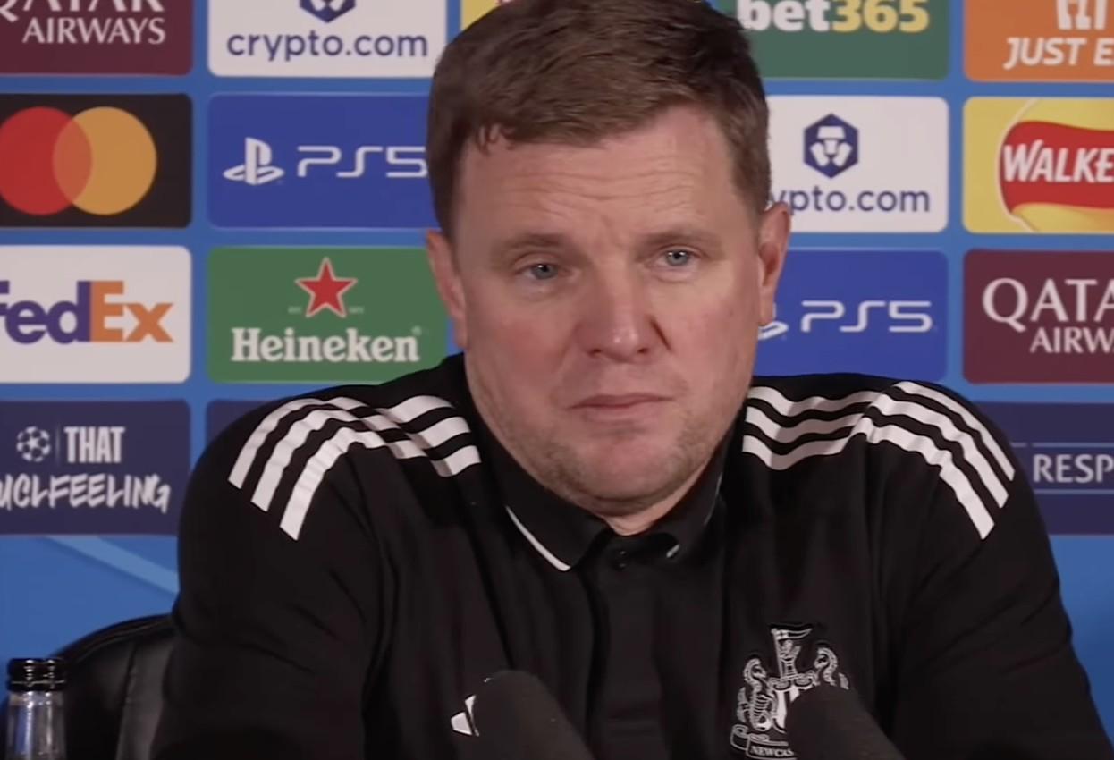 埃迪-豪：踢巴黎的比赛可能是最难的，他们的风格启发了我们